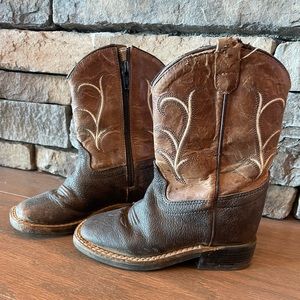 Little kid Old West cowgirl boot